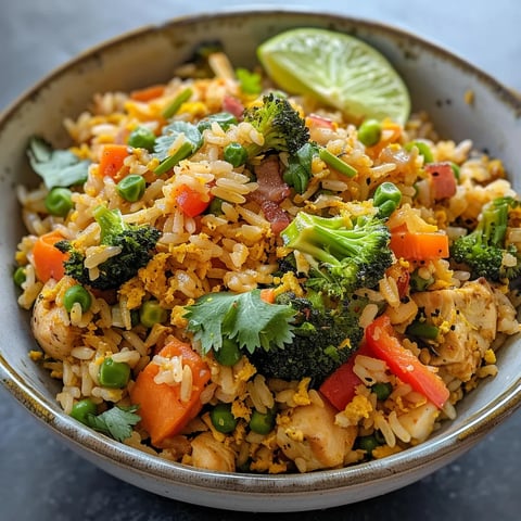 Riz frit super goût