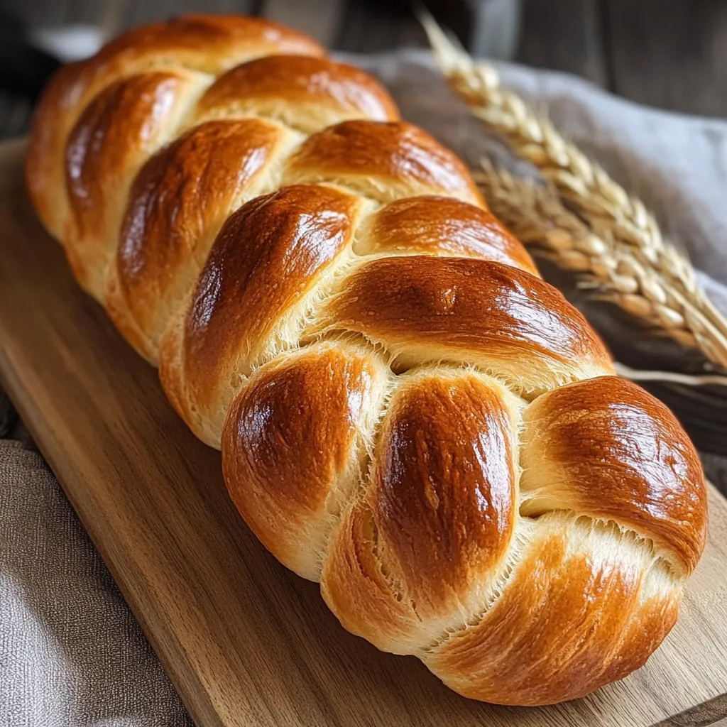 Savoureuse Brioche Tressée