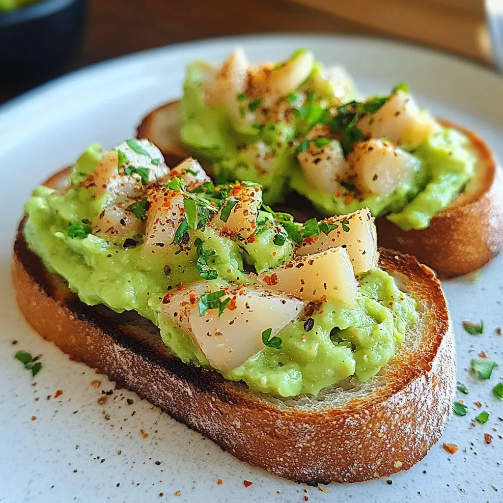 Tartine Avocat Thon