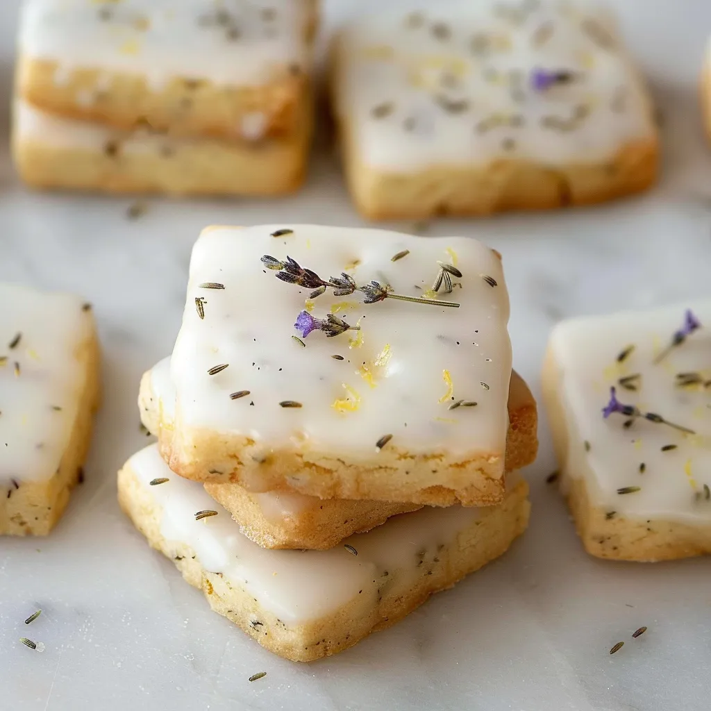 Biscuits Parfumés Citron Lavande