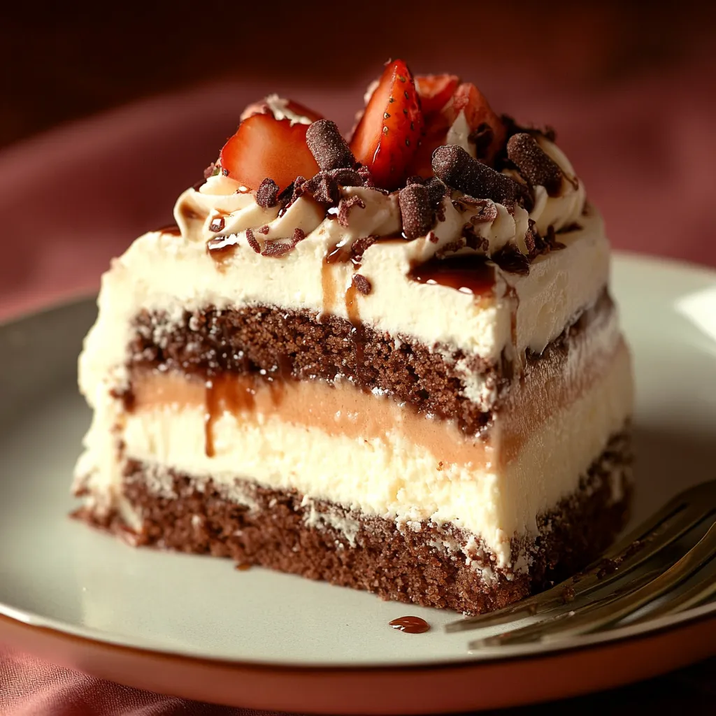 Gâteau Schmoo sans Gluten, Nappé de Caramel et Crème Fouettée