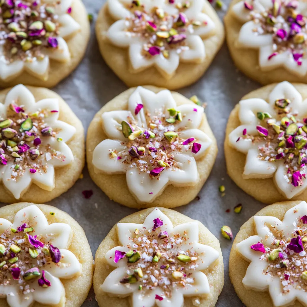Biscuits fondants aux pistaches et citron