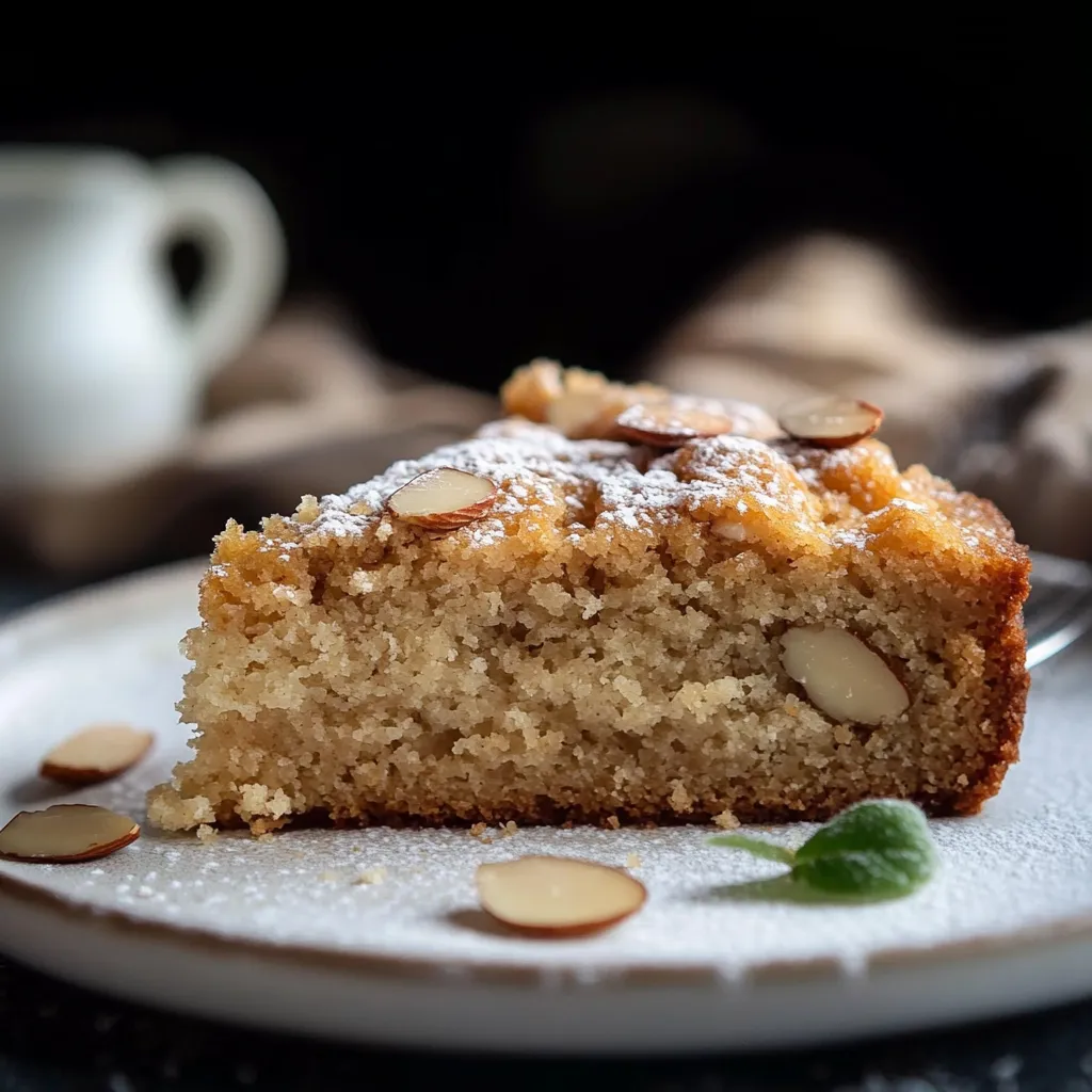Gâteau gourmand cardamome et amande