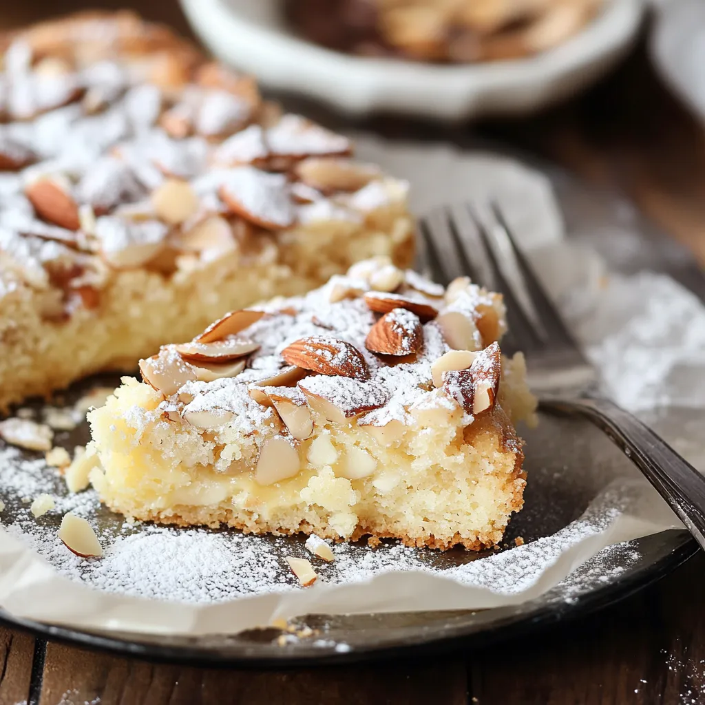 Gâteau suédois gourmand à l'amande