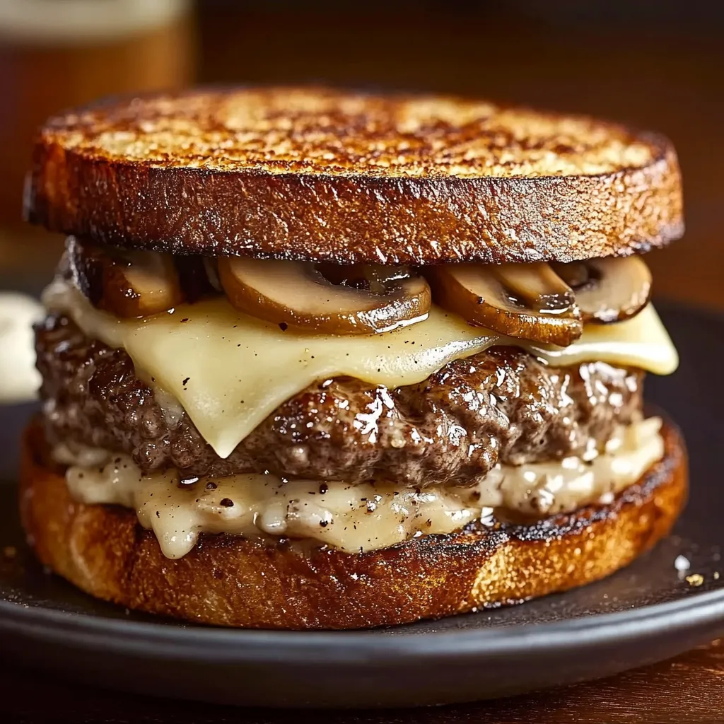 Préparez un délicieux patty aux champignons