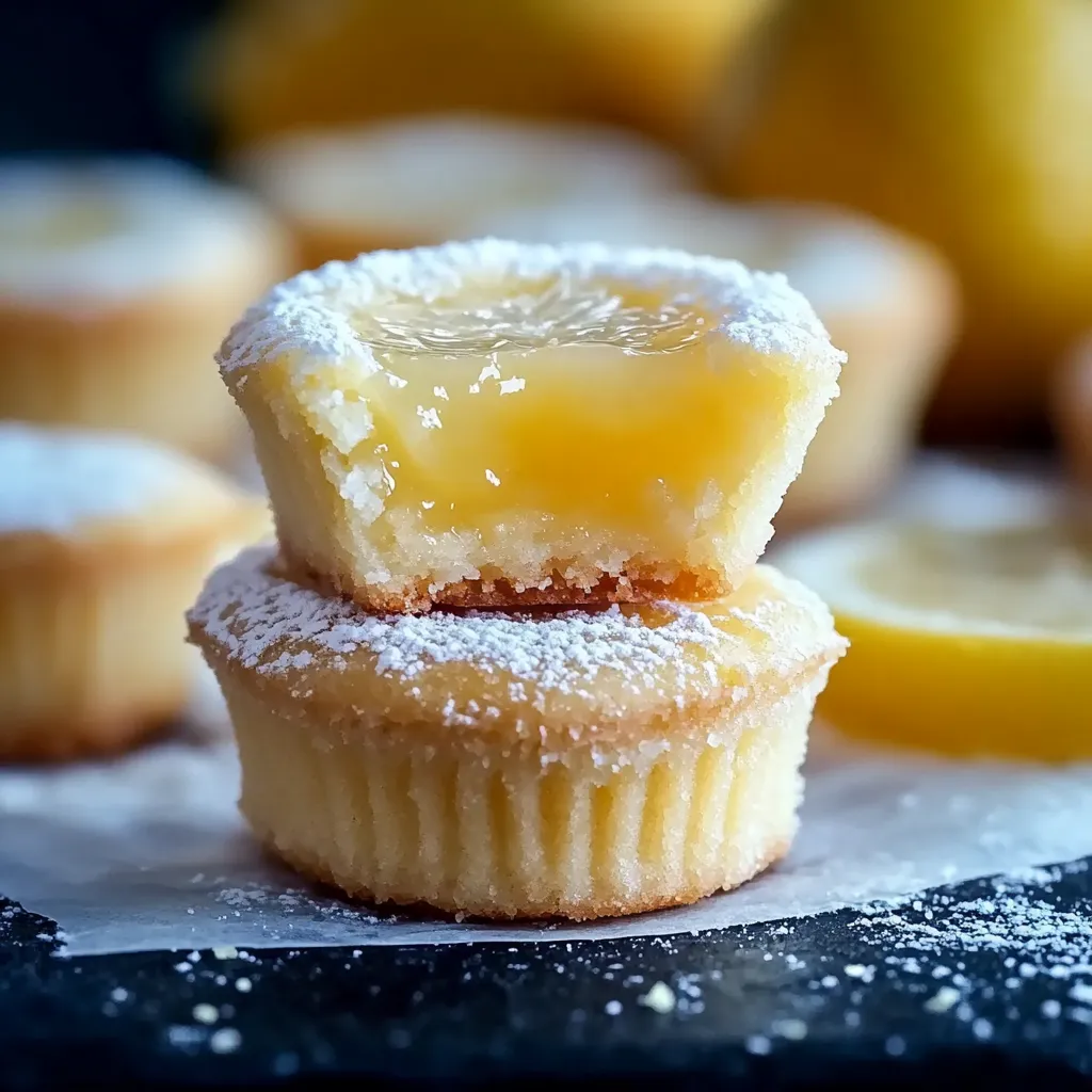Cups citron savoureux