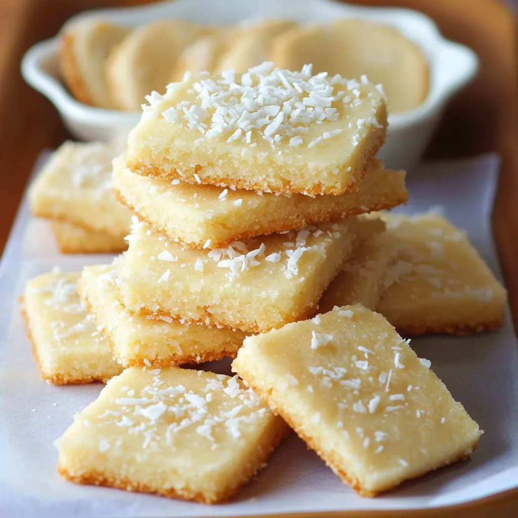 Moelleux biscuits noix de coco
