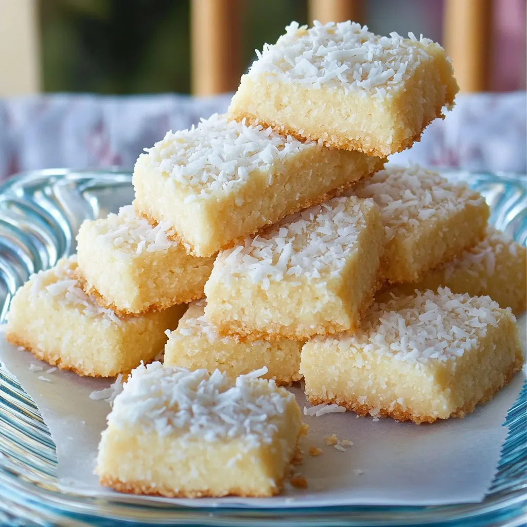Préparez des sablés fondants à la noix de coco