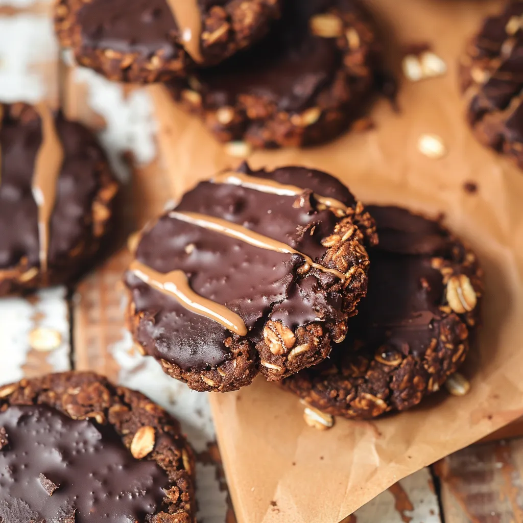Biscuits gourmands avoine et chocolat