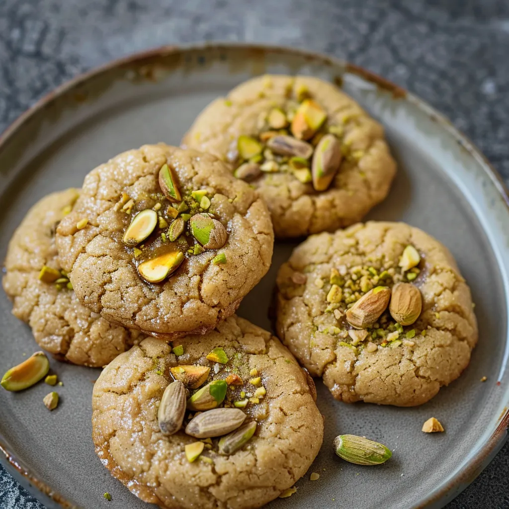 Cookies aux éclats de pistache et chocolat blanc, un plaisir gourmand