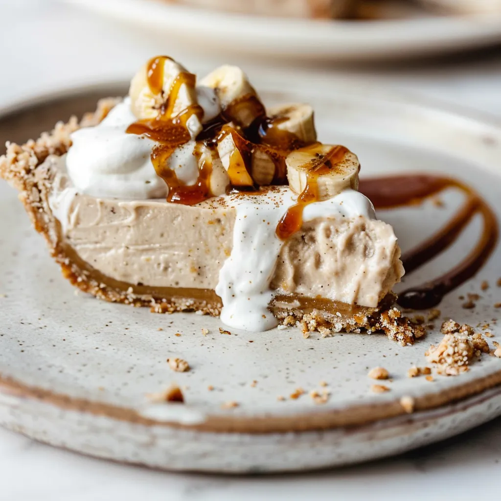 Gâteau cru banane coco