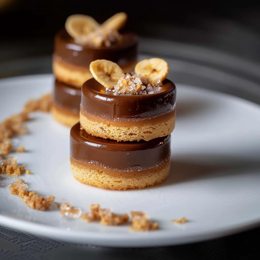 Sablés gourmands au caramel et gianduja façon Krumchy