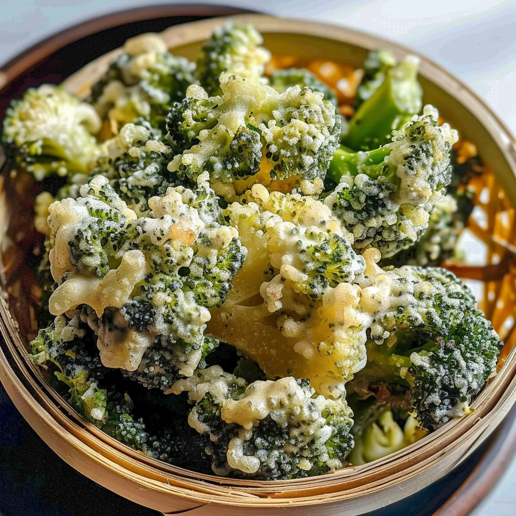 Brocoli croquant au nori salé super facile à faire