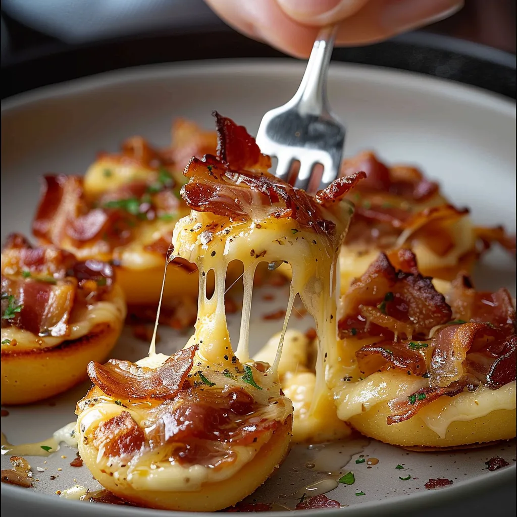 Savoureuses Bouchées Feuilletées Lardons Comté