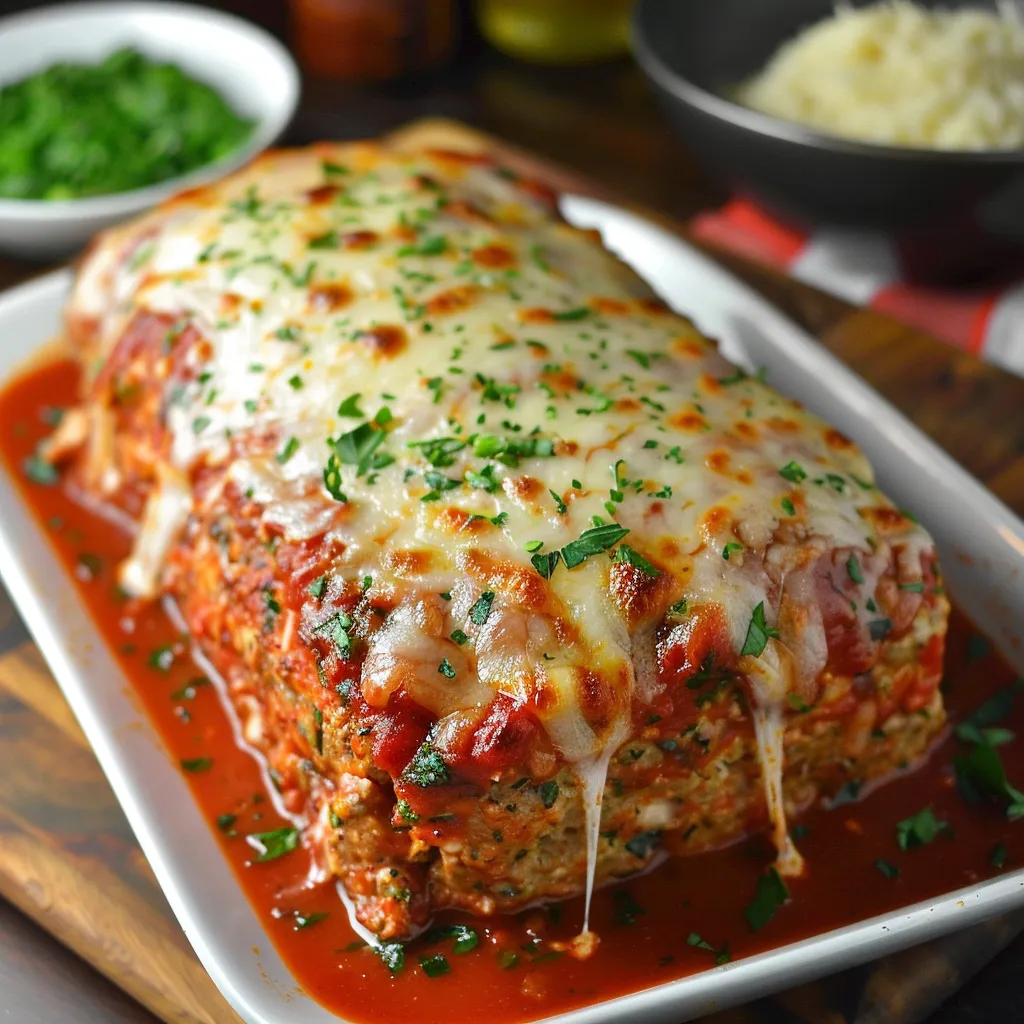 Savoureux poulet au parmesan