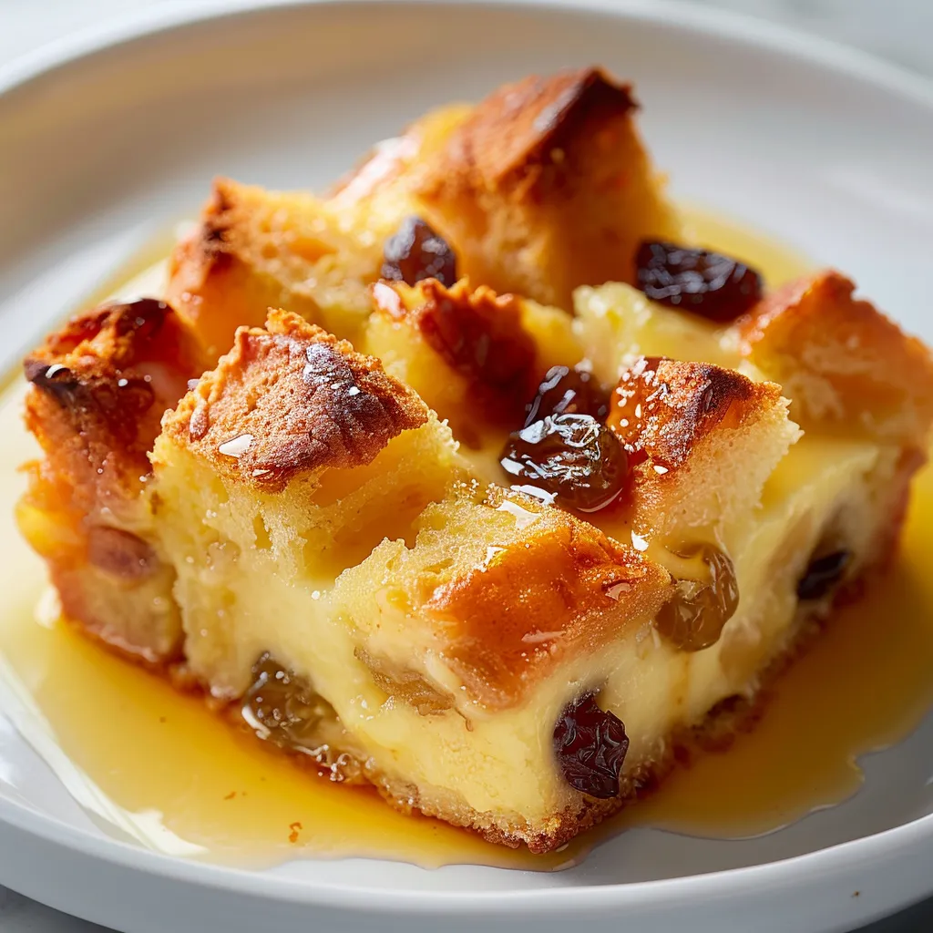 Délicieux dessert au pain