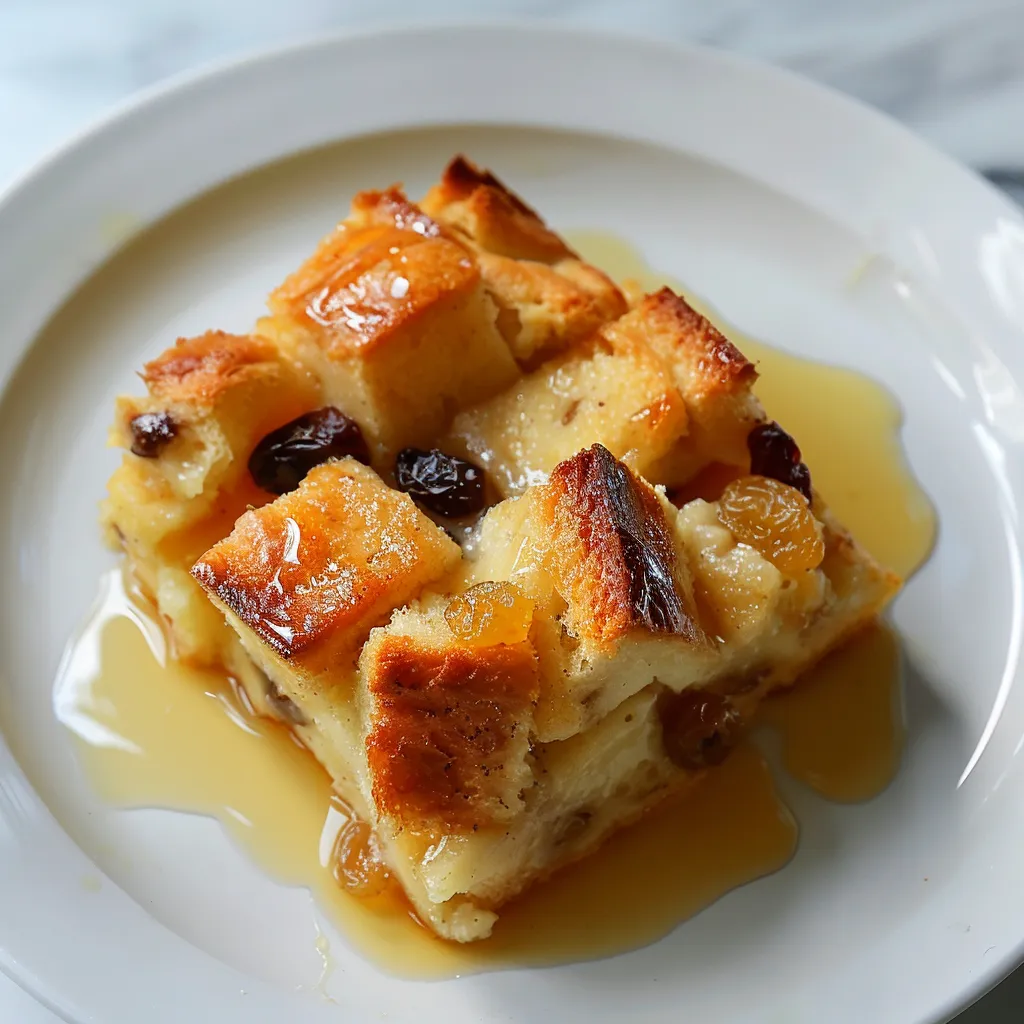 Pouding au pain gourmand et facile