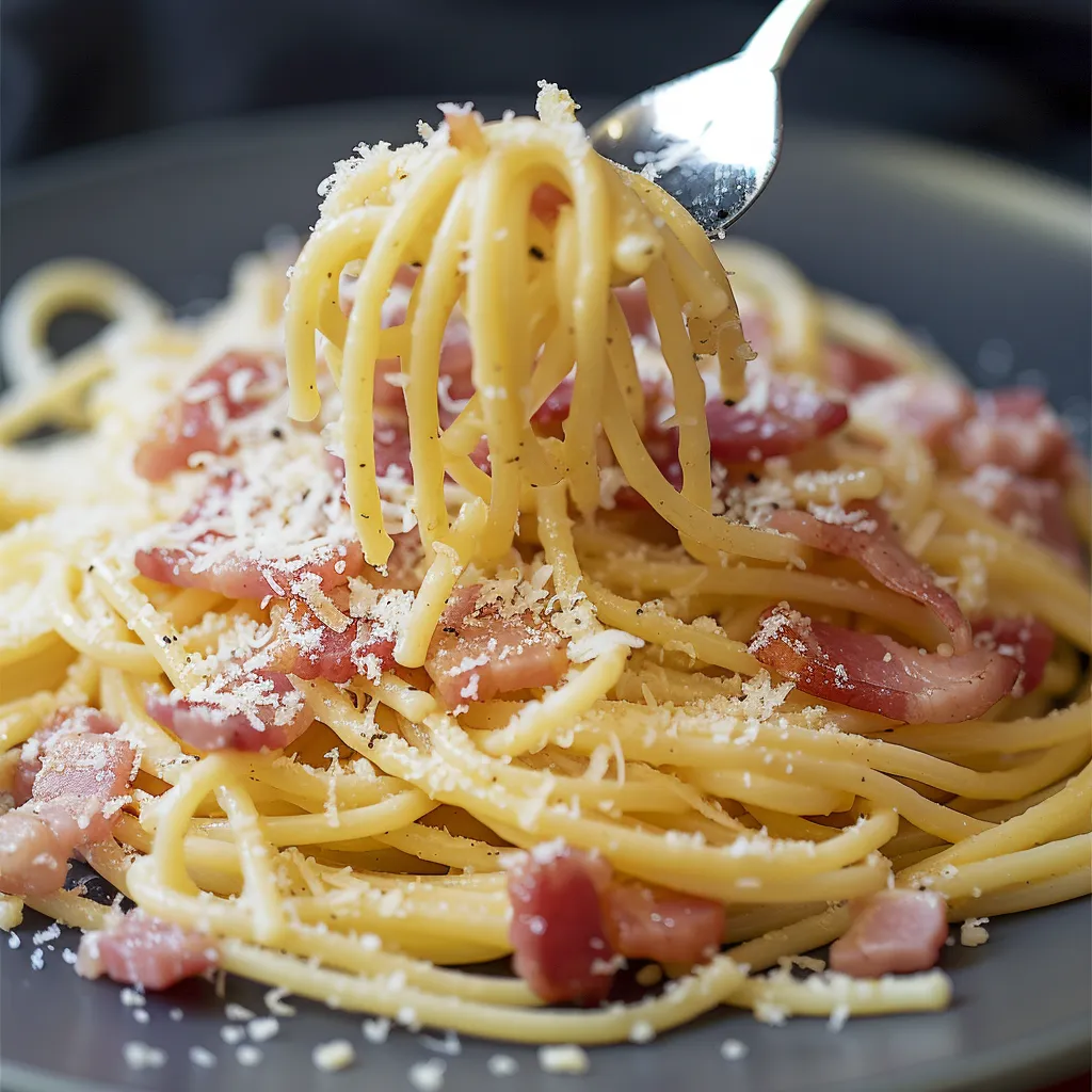 Carbonara savoureux