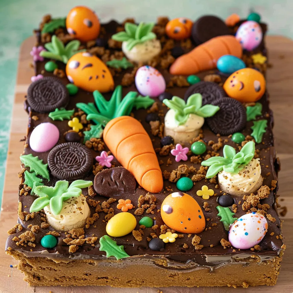 Découvrez comment préparer un délicieux gâteau potager de Pâques