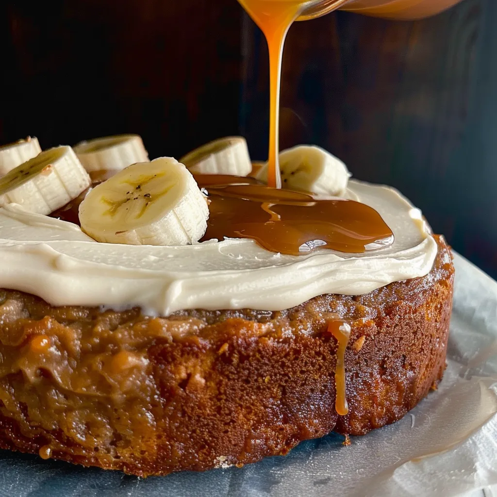 Délice caramel et banane