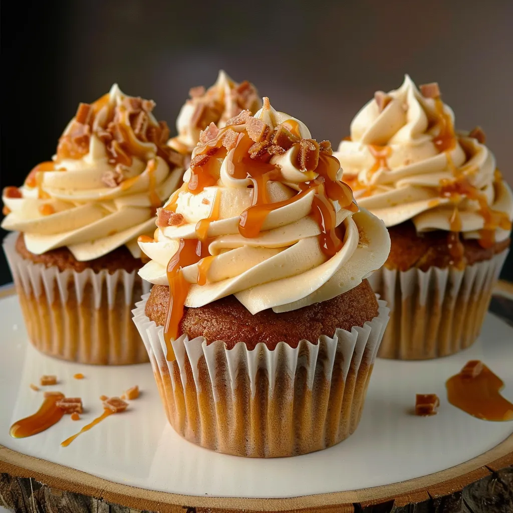 Cupcakes fondants au caramel