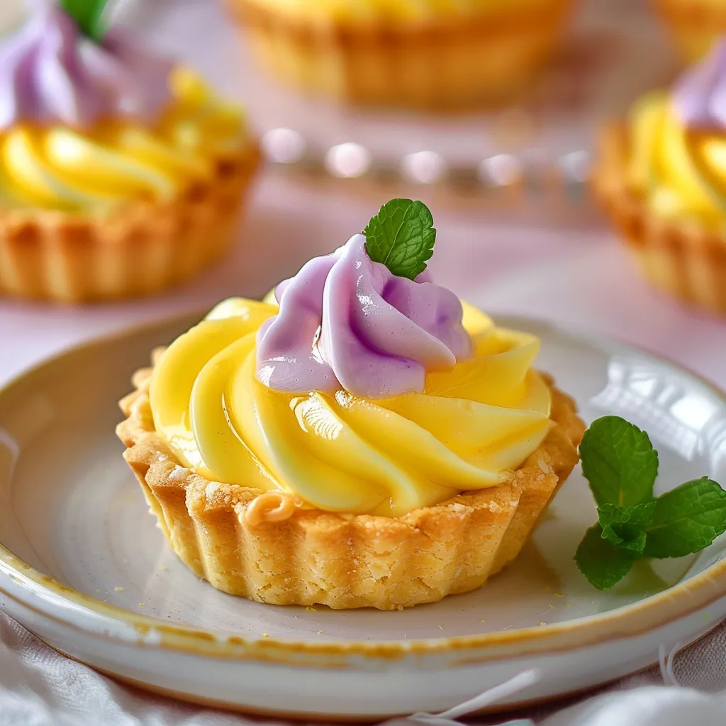 Délicieuse tarte citron