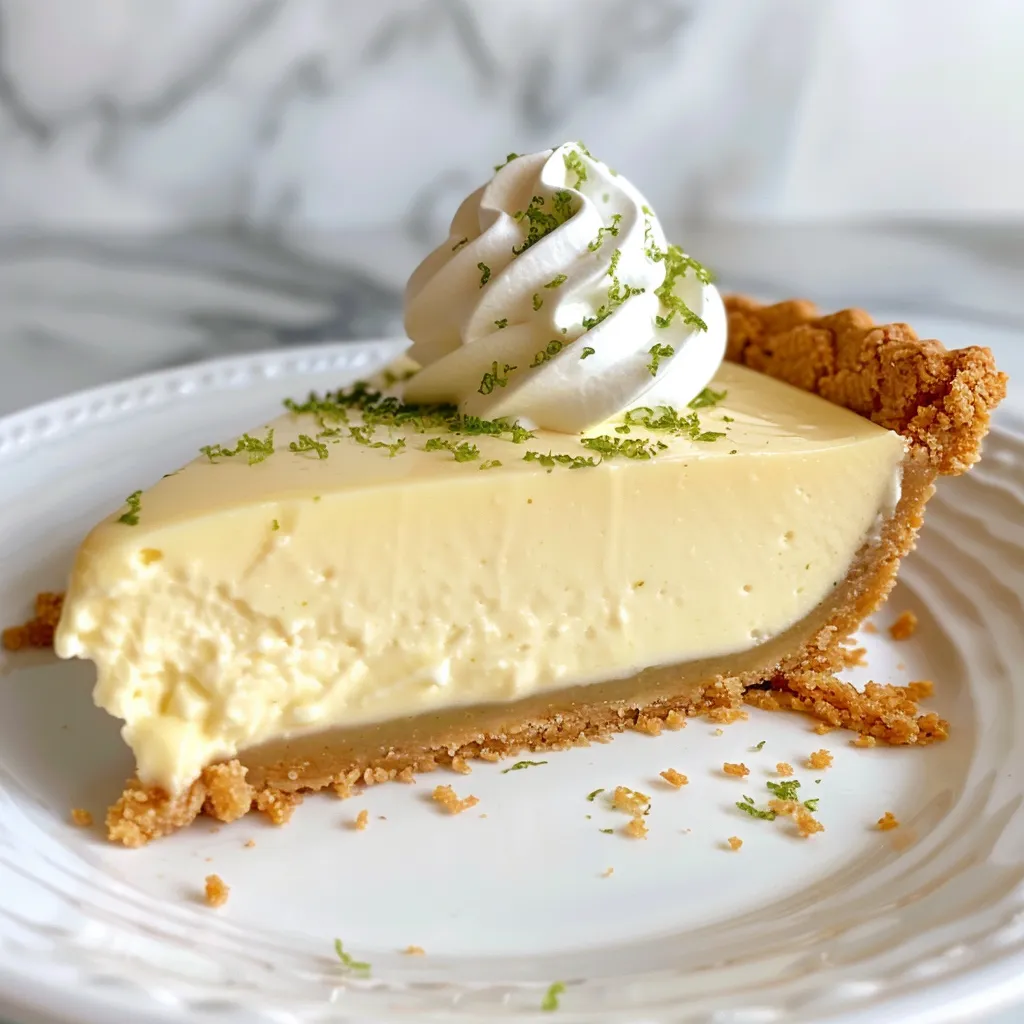 Délicieuse tarte lime