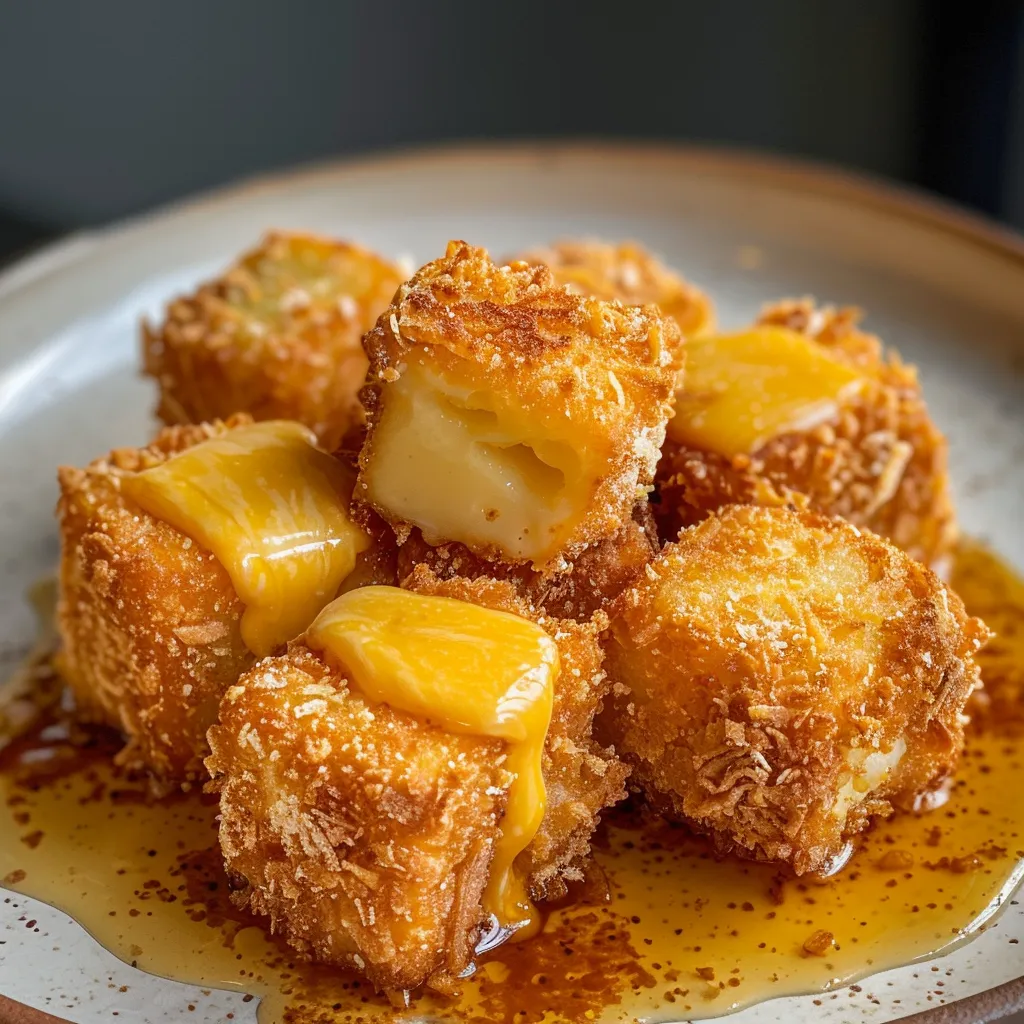Poutine croustillante inversée maison