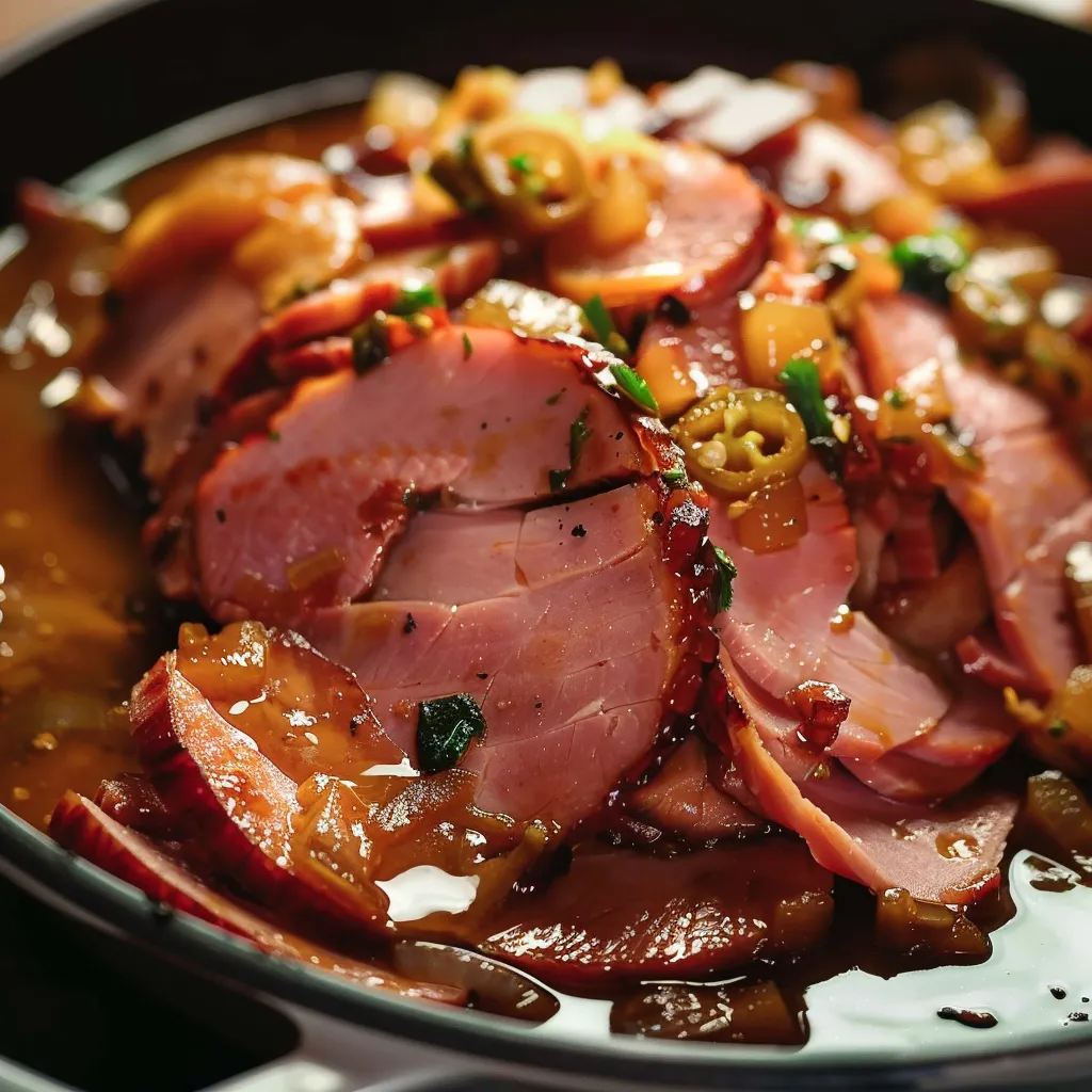 Jambon à l'érable gourmand