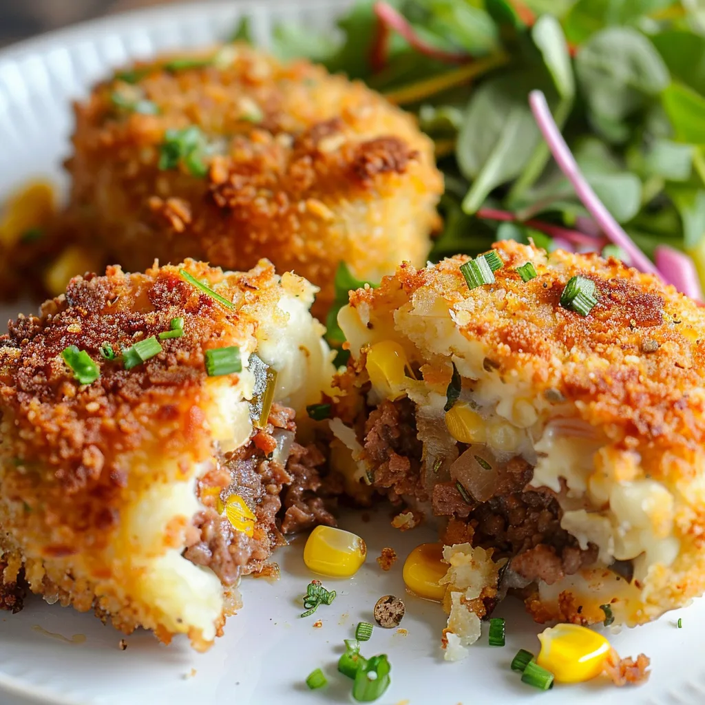 Croquettes au pâté chinois maison