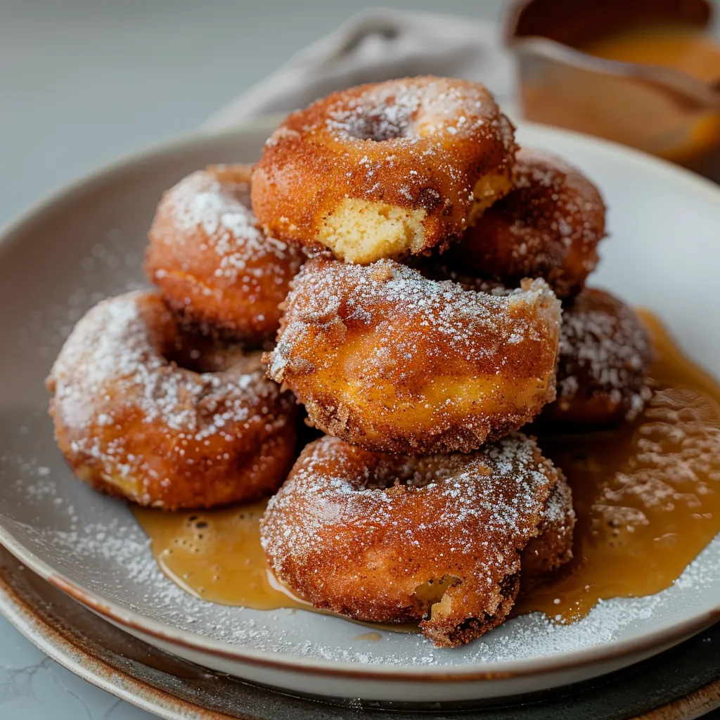 Beignes moelleux au caramel d'érable
