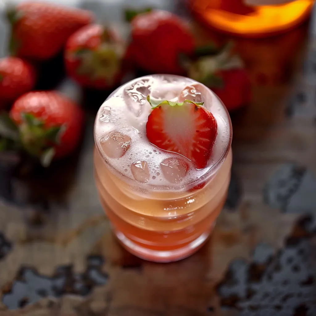 Préparez un Sour fraise délicieux