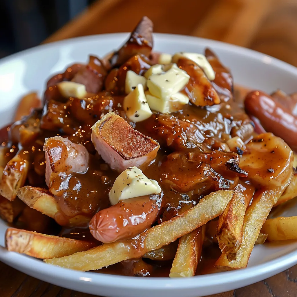Poutine feu de camp