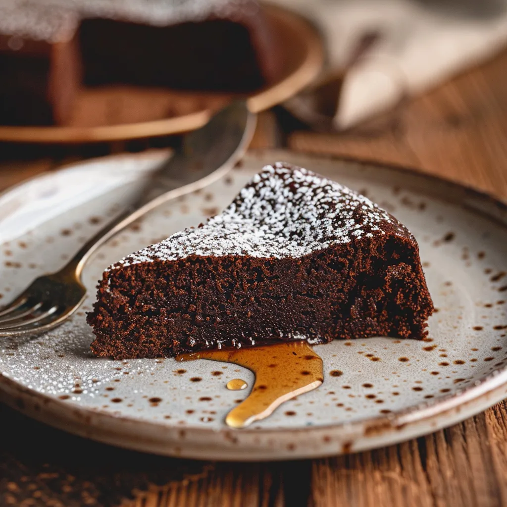 Délicieux gâteau à la mélasse