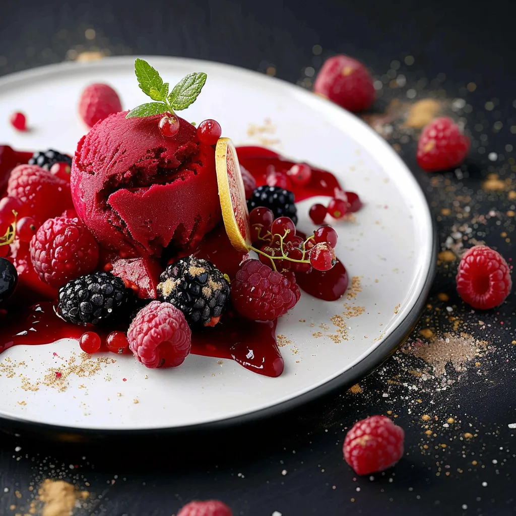 Fruits rouges maison