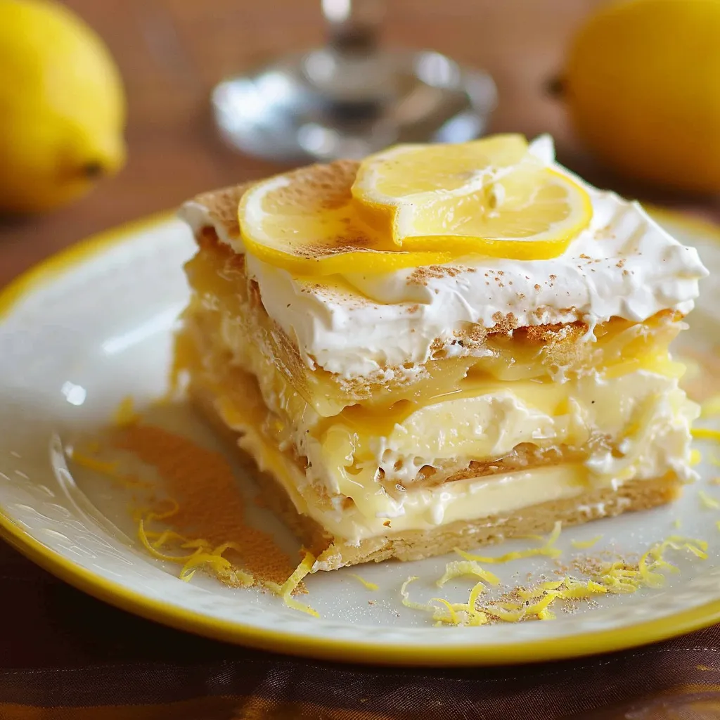 Simple tiramisu au lemon curd
