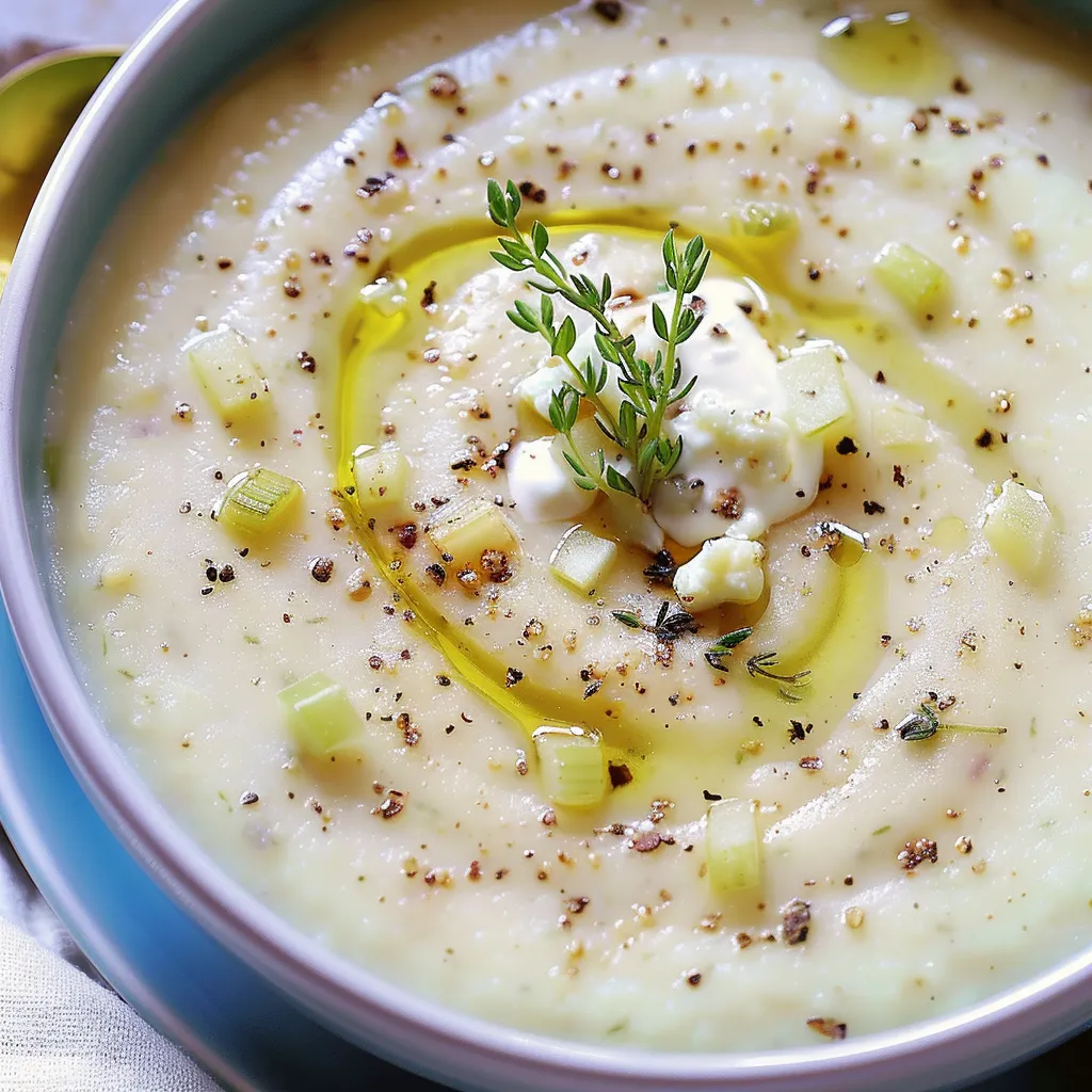 Délicieux velouté céleri-rave