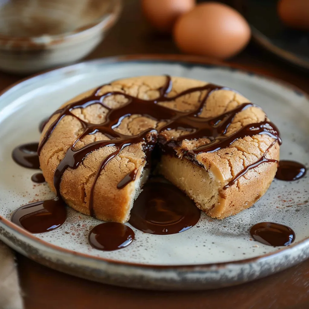 Fondant léger marrons