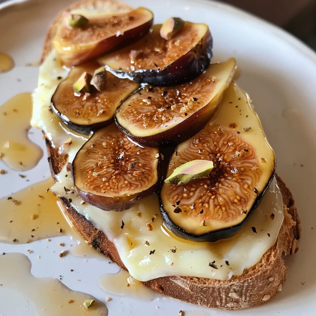 Pain fondant figues et brie
