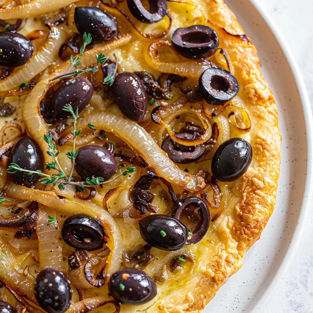 Délicieuse Pissaladière maison