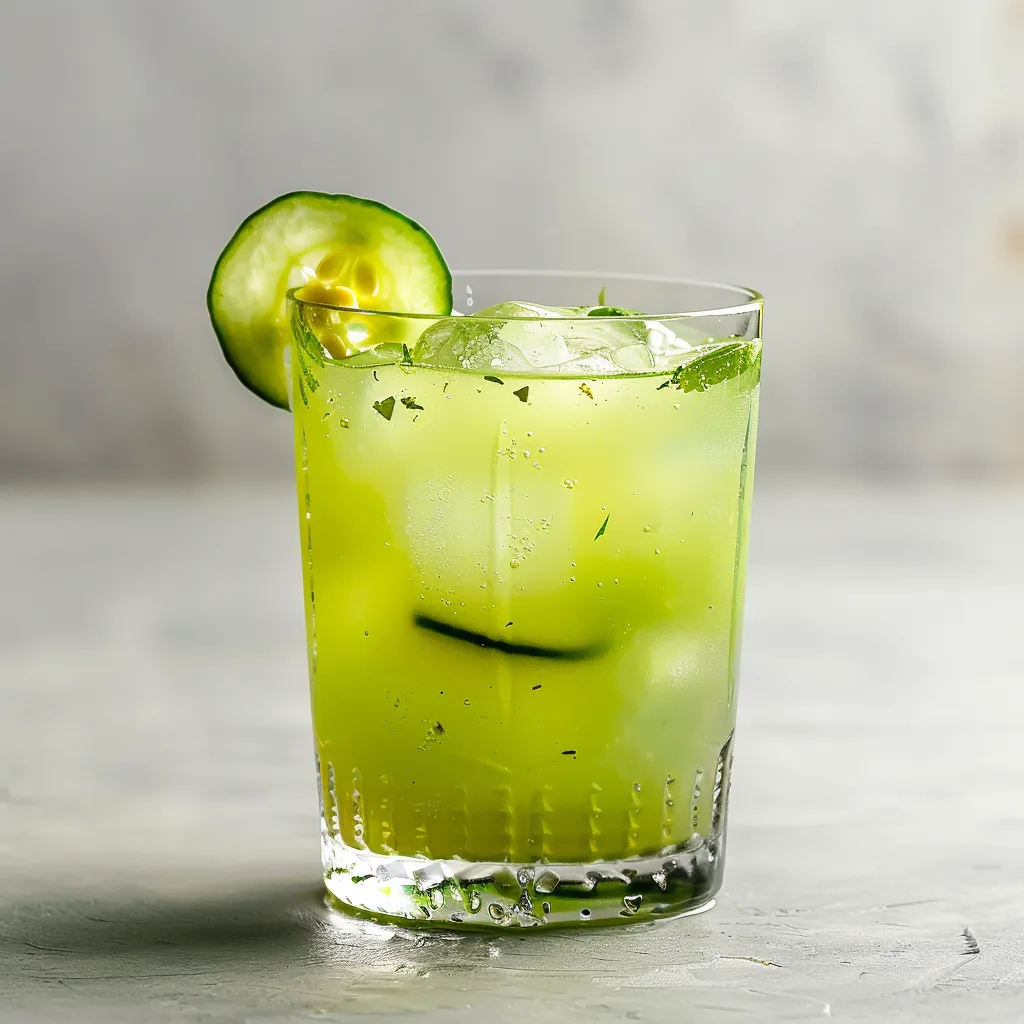 Mocktails rafraîchissants au tonic et concombre