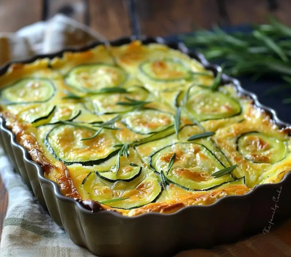Flan de courgettes
