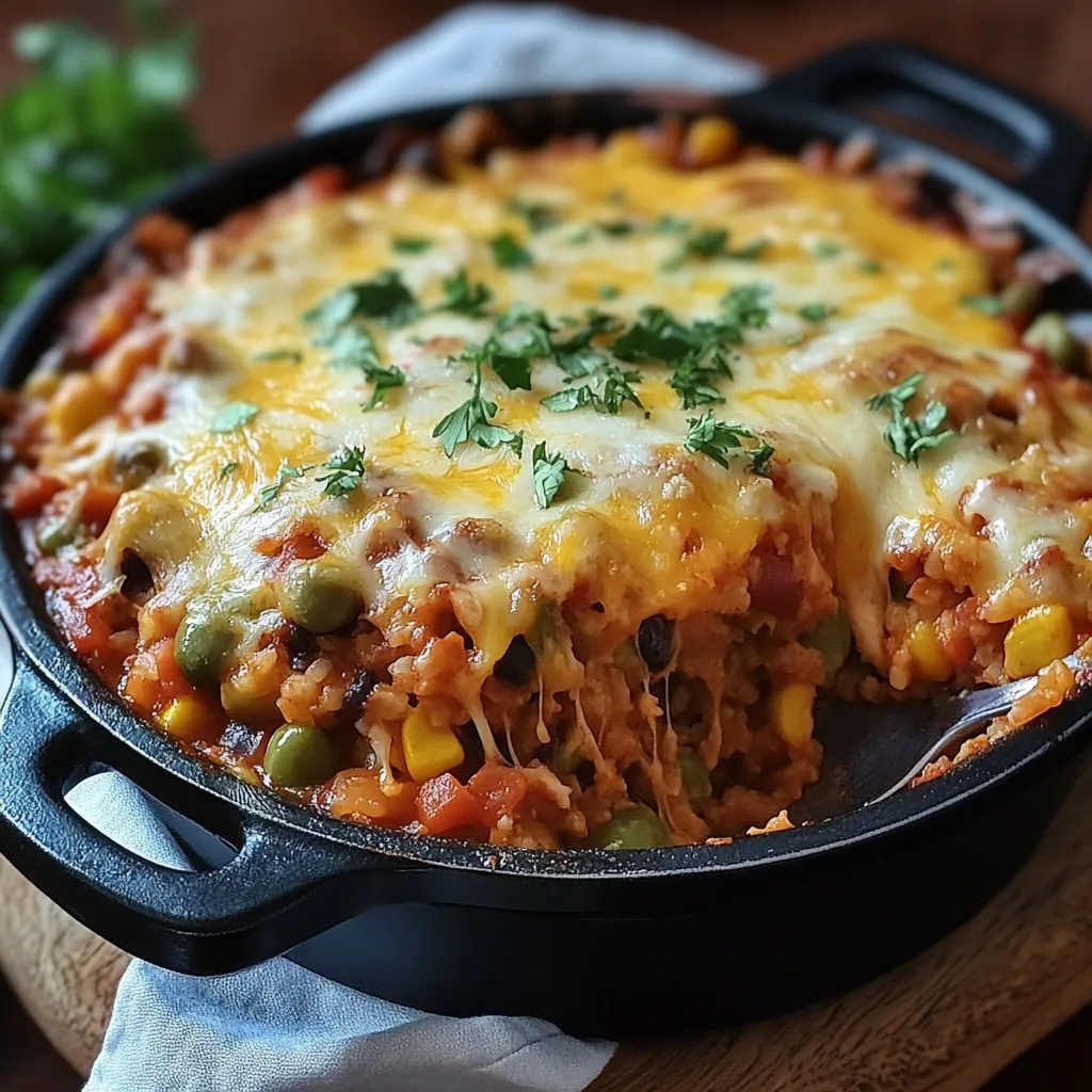 Gratin Mexicain de Riz