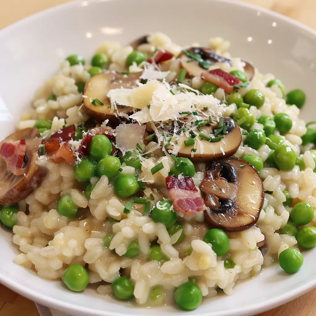 Délicieux risotto aux saveurs authentiques