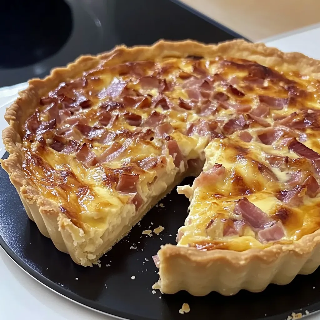 Quiche lorraine maison