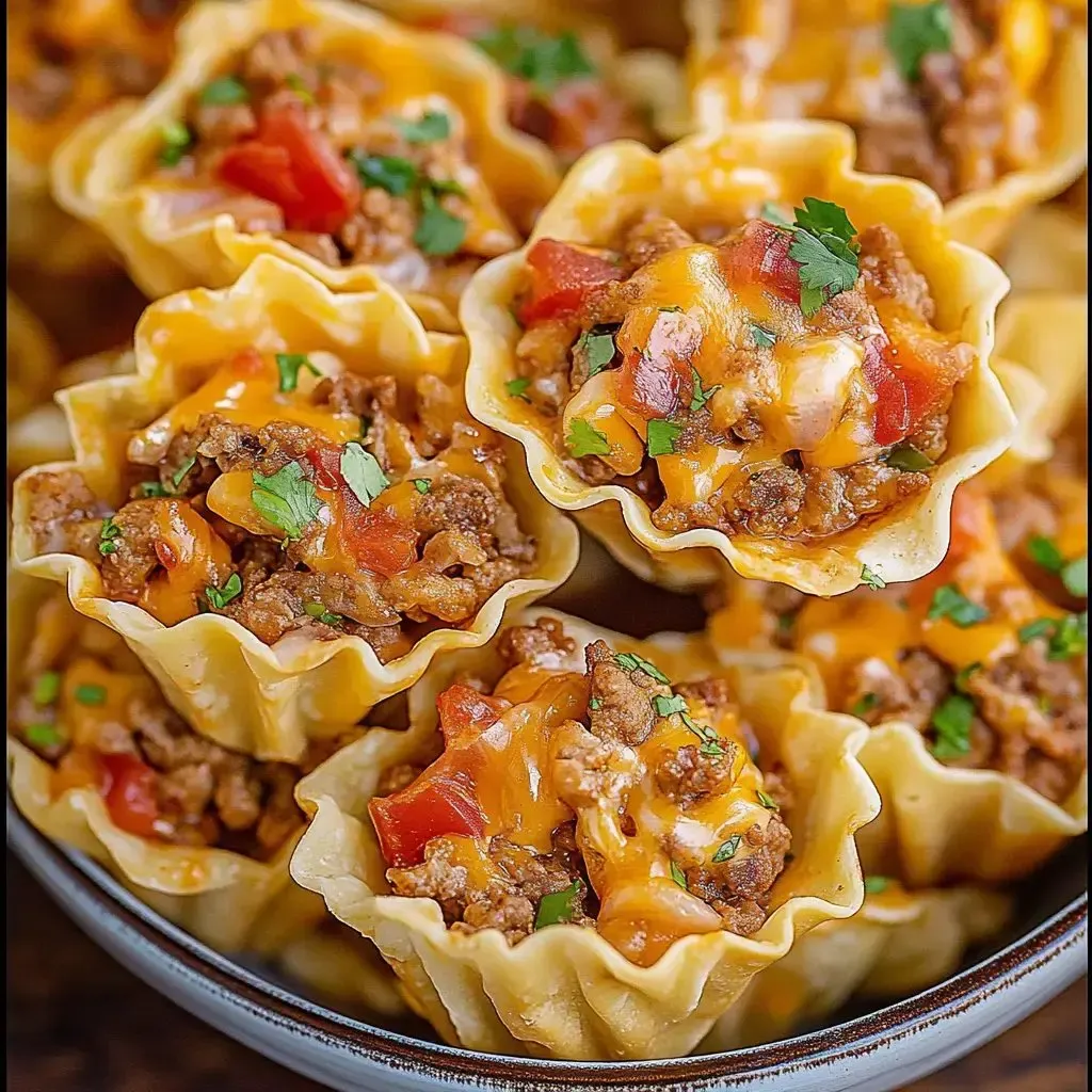 Bouchées Taco au Ranch facile