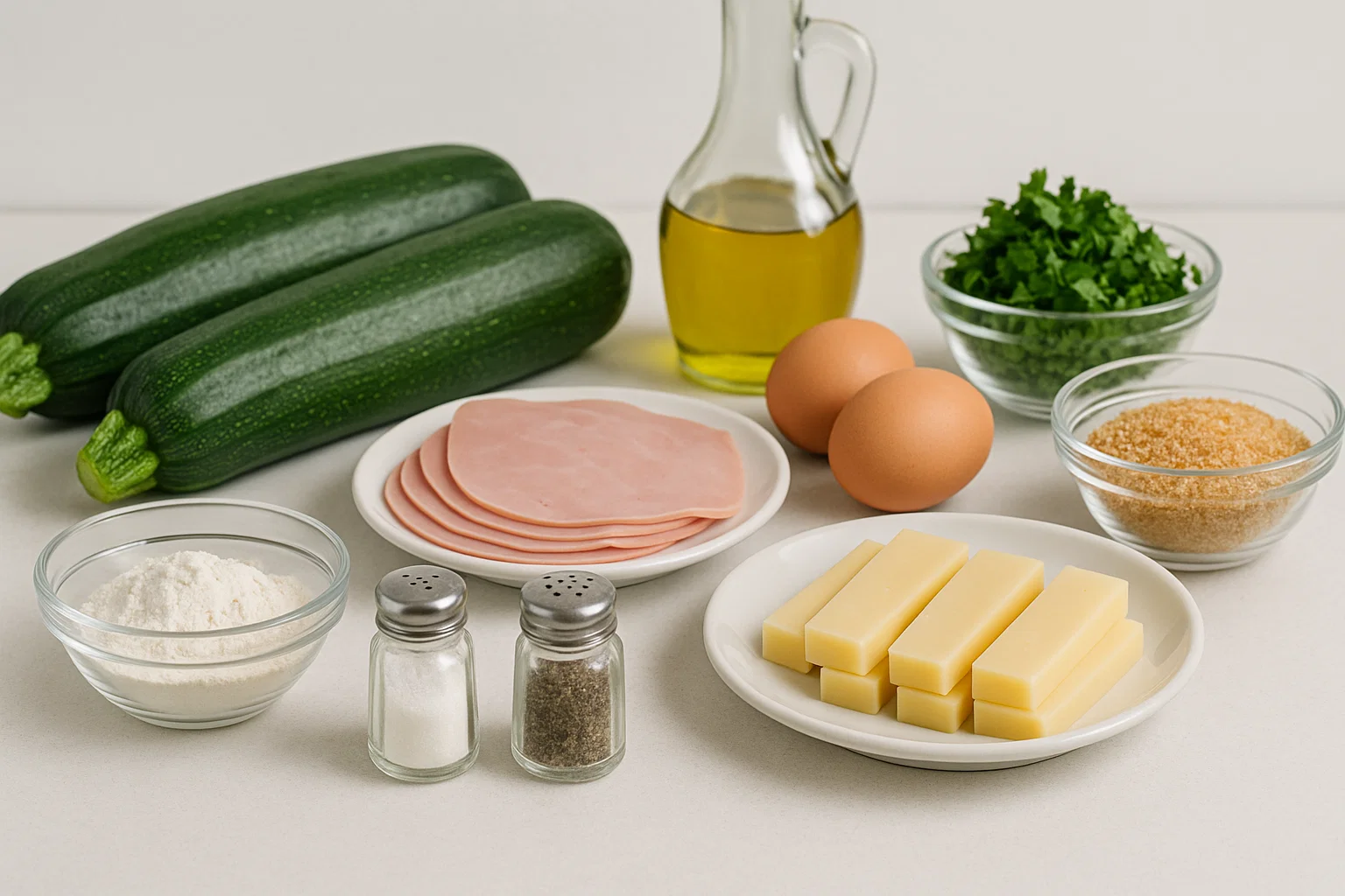 Cordon Bleu de Courgette Ingrédients