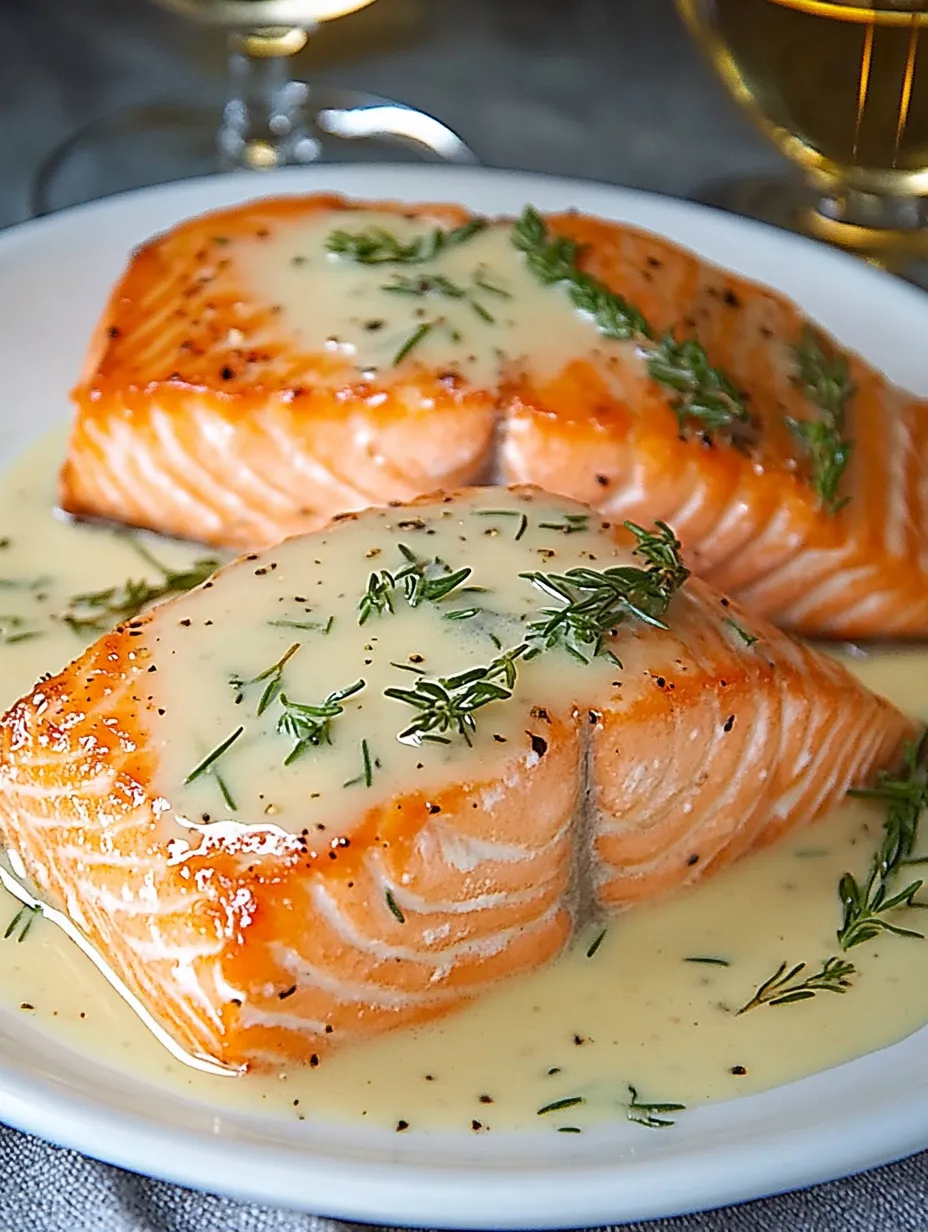 Pavé de saumon grillé avec sauce aux échalotes