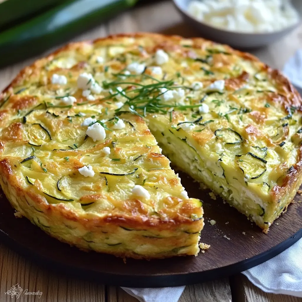 Gâteau de courgettes