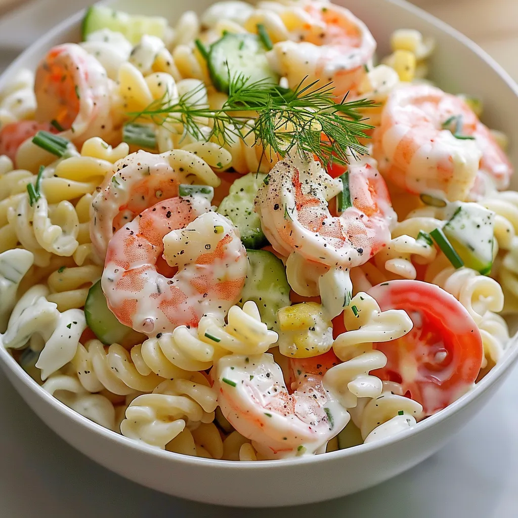 Salade fraîche et savoureuse aux saveurs océanes